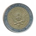 Аргентина 1 песо 2007 год