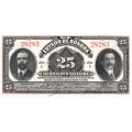 Мексика 25 сентаво 1915 год - UNC