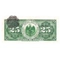 Мексика 25 сентаво 1915 год - UNC