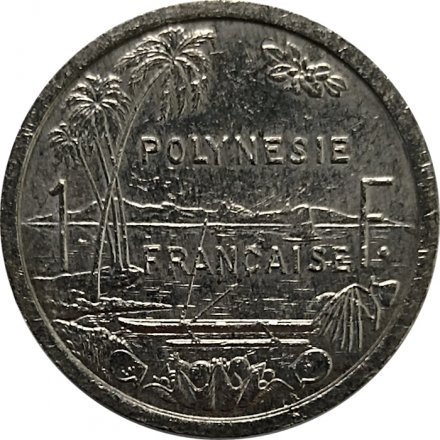 Французская Полинезия 1 франк 1997 год