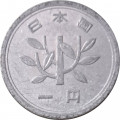 Япония 1 йена 1966 год