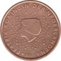 Нидерланды 5 евроцентов 2001 год