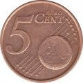 Нидерланды 5 евроцентов 2001 год