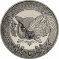 Казахстан 100 тенге 2019 год - Уки / Филин, Культовые животные - Тотемы кочевников