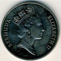 Бермудские острова 1 доллар 1996 год - Международные юношеские игры