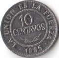 Боливия 10 сентаво 1995 год