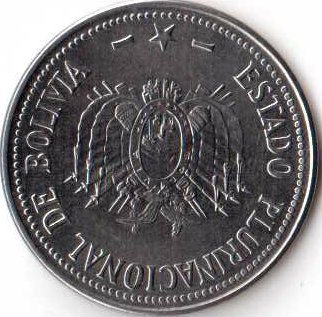 Боливия 10 сентаво 1995 год