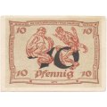 Германия (Нотгельд) 10 пфеннигов 1921 Arnstadt XF