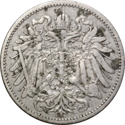 Австрия 20 геллеров 1895 год