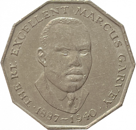 Ямайка 50 центов 1975 год - Маркус Гарви