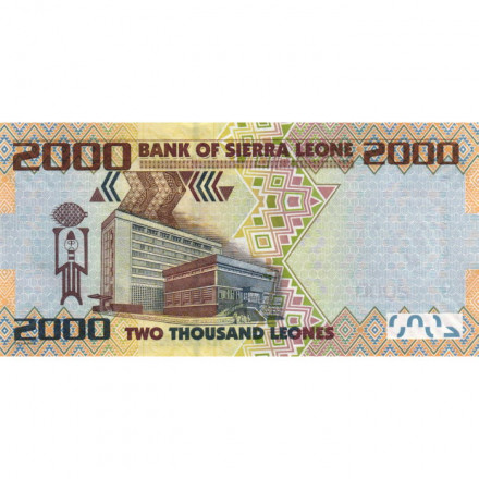 Сьерра-Леоне 2000 леоне 2016 год - Исаак Уоллес-Джонсон - UNC