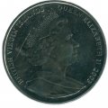 Остров Мэн 1 крона 2009 год - 40 лет первому полёту человека на Луну