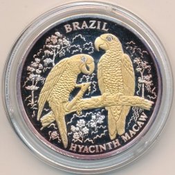 Либерия 10 долларов 2004 год