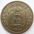Эквадор 1 сукре 1946 год - Антонио Сукре