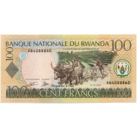Руанда 100 франков 2003 год (май) - UNC