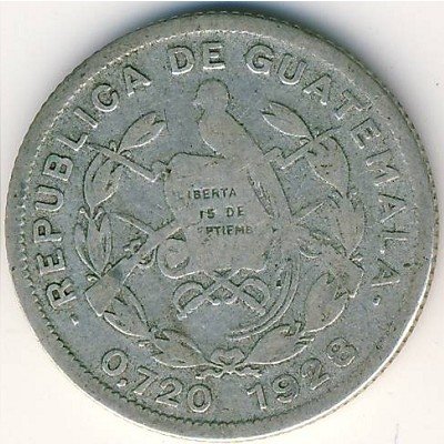 Гватемала 10 сентаво 1928 год