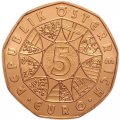 Австрия 5 евро 2012 год - Чемпионат мира по горнолыжному спорту 2013, Шладминг