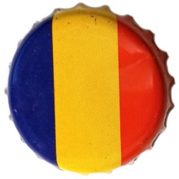Пивная пробка Германия - Gaffel Kolsch  EM 2008 (флаг Румынии)