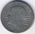 Польша 5 злотых 1933 год - Королева Ядвига