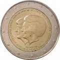Нидерланды 2 евро 2013 год - Беатрикс и Виллем