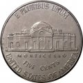 США 5 центов 2014 год (P)
