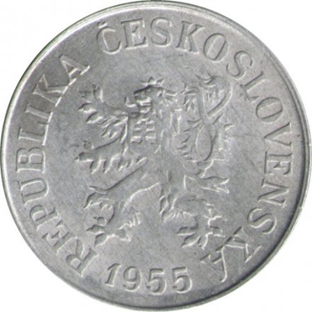 Чехословакия 10 геллеров 1955 год