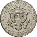 США 1/2 доллара 1964 год (без отметки монетного двора)