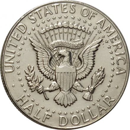 США 1/2 доллара 1964 год (без отметки монетного двора)