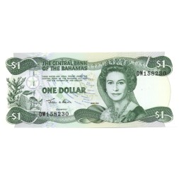 Багамские острова 1 доллар 2002 год - UNC