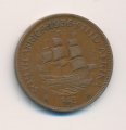ЮАР 1/2 пенни 1936 год - Корабль