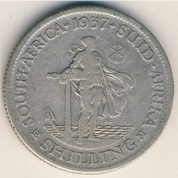 ЮАР 1 шиллинг 1937 год