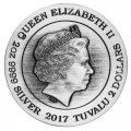 Тувалу 2 доллара 2017 год - Фригг-жена Одина