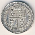 Великобритания 1 шиллинг 1892 год