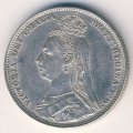 Великобритания 1 шиллинг 1892 год