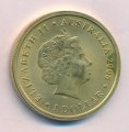 Австралия 1 доллар 2008 год - Плащеносная ящерица