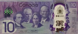 Канада 10 долларов 2017 год - UNC