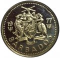 Барбадос 10 центов 1977 год