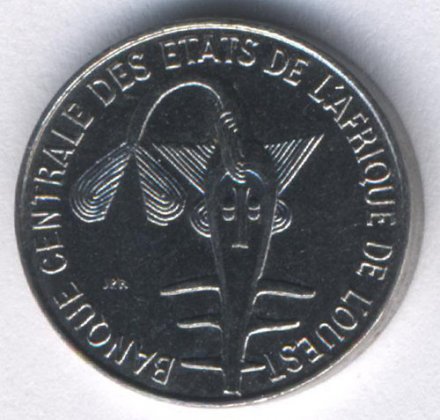 Западная Африка 1 франк 1999 год