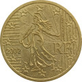 Франция 50 евроцентов 2002 год