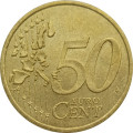 Франция 50 евроцентов 2002 год
