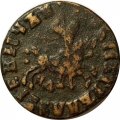 1 копейка 1715 год НД Пётр I (1699 - 1725) - VF