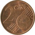 Германия 2 евроцента 2003 год (F)