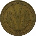 Западная Африка 10 франков 1967 год