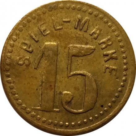 Игровой жетон Германия 15 Spiel-Marke