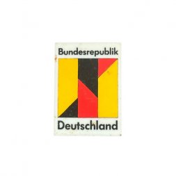 Значок ФРГ. Bundesrepublik Deutschland