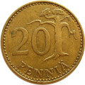 Финляндия 20 пенни 1974 год