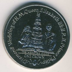 Фолклендские острова 1 крона 2007 год