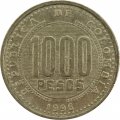 Колумбия 1000 песо 1996 год
