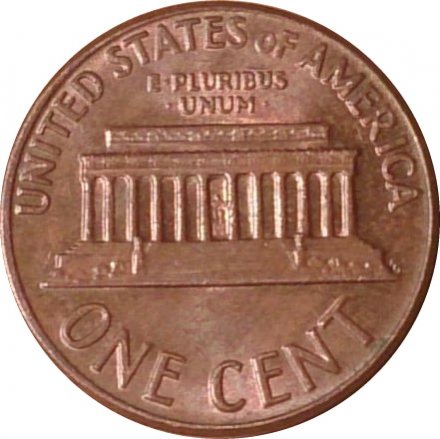 США 1 цент 1970 год - Авраам Ликольн (D)