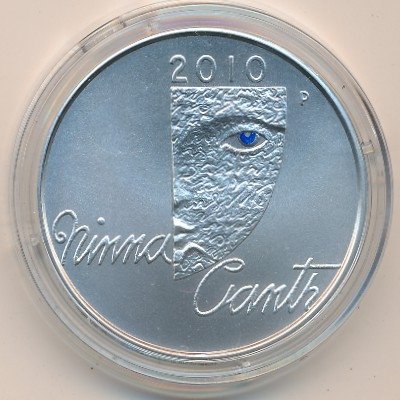 Финляндия 10 евро 2010 год - Минна Кант